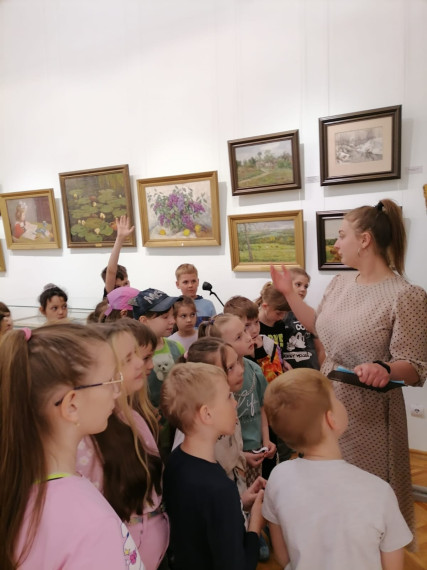 3 отряд посетил музей Крылова, поучаствовал в игре &quot;Найди шедевр&quot;.