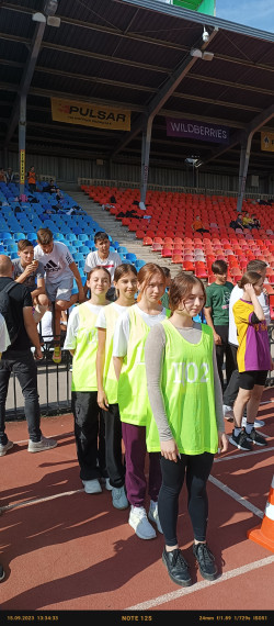 15 сентября команда школы приняла участие в Шведской легкоатлетической эстафете среди школ города в зачёт XXIII Спартакиады школьников.